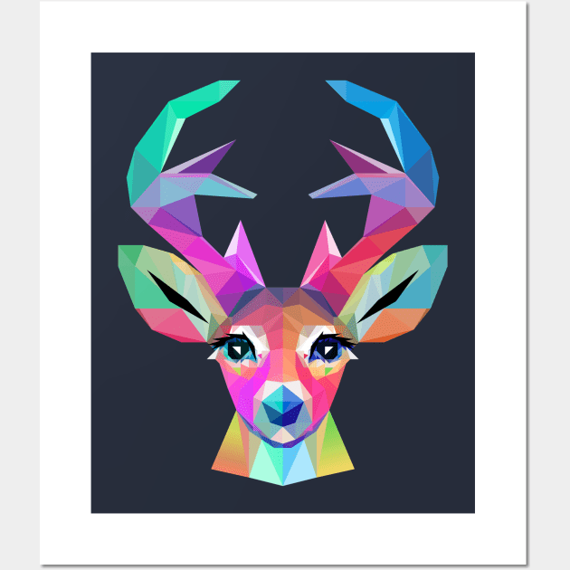 Deer Nature Wild Life Wall Art by MARK ASHKENAZI